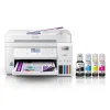 Instant Photo Printers<Epson EcoTank ET-3850 Wireless Color All-in-One Cartridge-Free Supertank Printer, White (Refurbished)