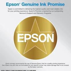 Instant Photo Printers<Epson EcoTank ET-3850 Wireless Color All-in-One Cartridge-Free Supertank Printer, White (Refurbished)
