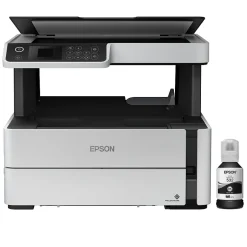 Black & White Printers<Epson EcoTank ET-M2170 Wireless Monochrome All-in-One SuperTank Printer