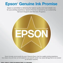 Color Printers<Epson EcoTank ET-2850-W Wireless Color Inkjet Printer, All-In-One Supertank, Print, Scan, Copy (9472541) White