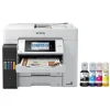Color Printers<Epson EcoTank Pro ET-5800 Wireless Color Inkjet Printer, All-In-One Supertank, Print, Scan, Copy, Fax (9472508)