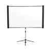 Projector Screens<Epson ES3000 Ultra Portable 80" Portable Manual Tripod Projector Screen, Black (V12H002S3Y)