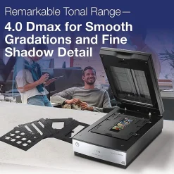 Desktop Scanners<Epson Perfection V850 Pro B11B224201 Flatbed Scanner, Gray/Silver