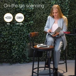 Portable Scanners<Epson RapidReceipt RR-70W Wireless Portable Document Scanner, White/Black (B11B253205)