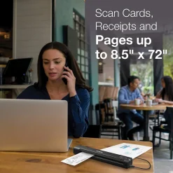 Portable Scanners<Epson WorkForce ES-50 Portable Document Scanner, Black (B11B252201)