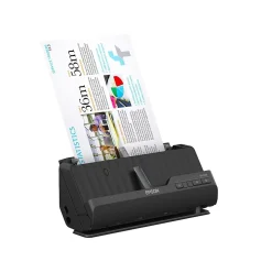 Portable Scanners<Epson WorkForce ES-C220 Duplex Sheetfed Scanner, Black (B11B272202)