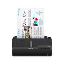 Portable Scanners<Epson WorkForce ES-C320W Wireless Duplex Sheetfed Scanner, Black (B11B270201)
