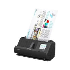 Desktop Scanners<Epson WorkForce ES-C380W Wireless Duplex Sheetfed Scanner, Black (B11B269201)