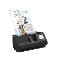 Desktop Scanners<Epson WorkForce ES-C380W Wireless Duplex Sheetfed Scanner, Black (B11B269201)