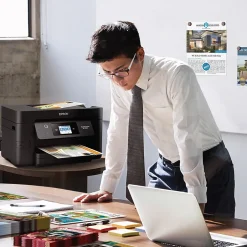 Instant Photo Printers<Epson WorkForce Pro WF-3820 Wireless Color Inkjet Printer, All-In-One, Print, Scan, Copy, Fax (9472526)