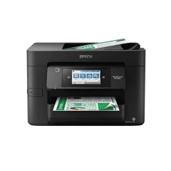 Color Printers<Epson WorkForce Pro WF-4820 Wireless Color Inkjet Printer, All-In-One, Print, Scan, Copy, Fax (9472527)