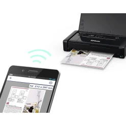 Instant Photo Printers<Epson WorkForce WF-110 Wireless Color Inkjet Printer, Single-Function, Print (9472520)