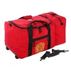 Ergodyne Arsenal 16" Nylon Fire & Rescue Gear Bag with Wheels, Red (13205)