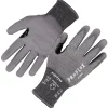 Work Gloves<Ergodyne ProFlex 7071 PU Coated Cut-Resistant Gloves, ANSI A7, Gray, XXL, 1 Pair (18076)