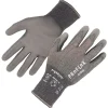 Work Gloves<Ergodyne ProFlex 7044 PU Coated Cut-Resistant Gloves, ANSI A4, Gray, Large, 1 Pair (10494)