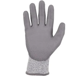 Work Gloves<Ergodyne ProFlex 7030 PU Coated Cut-Resistant Gloves, ANSI A3, Gray, Large, 1 Pair (10464)