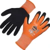 Work Gloves<Ergodyne ProFlex 7551 Waterproof Cut-Resistant Winter Work Gloves, ANSI A5, Orange, Medium, 1 Pair (17673)