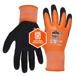 Work Gloves<Ergodyne ProFlex 7551 Waterproof Cut-Resistant Winter Work Gloves, ANSI A5, Orange, XL, 144 Pairs (17995)