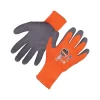 Work Gloves<Ergodyne ProFlex 7401 Winter Work Gloves, Fleece Lined, Latex Coated Palm, 13 Gauge, A5 Cut Level, Orange, XL, 12/Pack