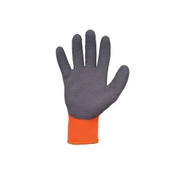 Work Gloves<Ergodyne ProFlex 7401 Winter Work Gloves, Fleece Lined, Latex Coated Palm, 13 Gauge, A5 Cut Level, Orange, XL, 12/Pack