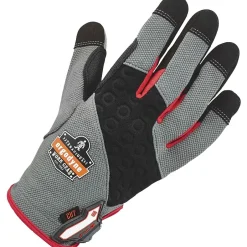 Work Gloves<Proflex Ergodyne® ® 710CR Heavy-Duty + Cut Resistance Glove, Gray, LG, 1 Pair