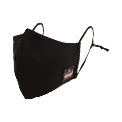 Masks<Ergodyne Skullerz Reusable Cloth Contoured Face Cover Mask, Large/Extra-Large, Black, 3/Pack (48801)