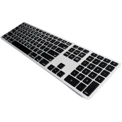 Ergoguys Matias Wireless Ergonomic Keyboard for Mac, Silver/Black (FK418BTLSB)* Ergonomic Keyboards