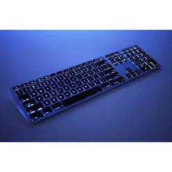 Ergoguys Matias Wireless Ergonomic Keyboard for Mac, Silver/Black (FK418BTLSB)* Ergonomic Keyboards