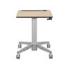 Outlet 29"-45" Adjustable Desk, Maple/Silver (24-811-F13) Standing Desks