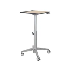 Outlet 29"-45" Adjustable Desk, Maple/Silver (24-811-F13) Standing Desks