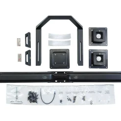 Ergotron Dual Monitor & Handle Kit Arm, Up to 26", Black (RW6973)* Monitor Mounts & Stands