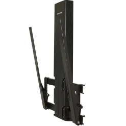 Ergotron Glide Wall Adjustable Single Arm TV Mount, 55" Screen Support, Black (61-061-085)* Monitor Mounts & Stands
