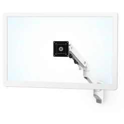 Ergotron HX Adjustable Single Arm Heavy Monitor Mount, 49" Screen Support, White (45-478-216)* Monitor Mounts & Stands
