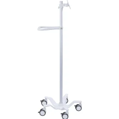 Ergotron StyleView Pole Cart, Up to 24" Monitor, Bright White (24-818-211)* Monitor Mounts & Stands