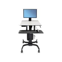 New WorkFit-C Single LD Sit-Stand Workstation, Fits Up to 24" Display Standing Desks