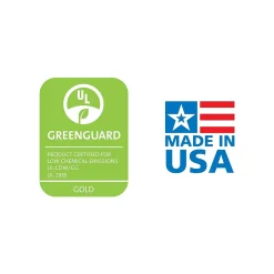 Hot E.S. Robbins Anchormat Chair Mat for Hard Floors, 46