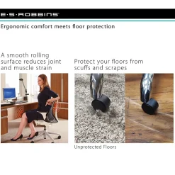 Discount E.S. Robbins Game Zone Chair Mat, 42