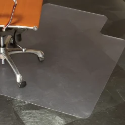 Hot Natural Origins Hard Floor Chair Mat with Lip, 45" x 53'', Clear (ESR143012) Chair Mats