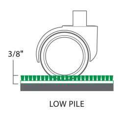 Sale Natural Origins Carpet Chair Mat, 46