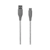 Usb Cables<ESI Wireless Gear 6' USB-A to USB-C Cable, Male to Male, White/Gray (BL1779)