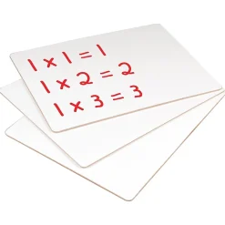 New Essentials Dry-Erase Whiteboards, 1' x 1' (629-24) Dry Erase