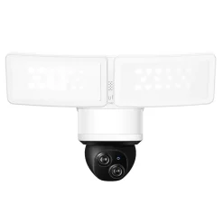 Security Cameras & Systems<eufy Outdoor Wireless Floodlight Security Camera, White (T8425121)
