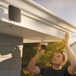 Security Cameras & Systems<eufy Outdoor Wireless 3K Security Camera, White (T81701W1)