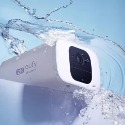 Security Cameras & Systems<eufy SoloCam S230 Outdoor Wireless Solar Security Camera, White (T81241W1)