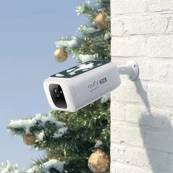 Security Cameras & Systems<eufy SoloCam S230 Outdoor Wireless Solar Security Camera, White (T81241W1)
