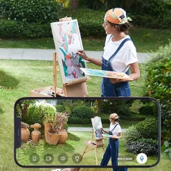 Security Cameras & Systems<eufy SoloCam S230 Outdoor Wireless Solar Security Camera, White (T81241W1)