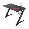 New Ergonomic 43"W Computer Gaming Desk, Black (GD0038-BK) Computer Desks