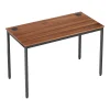 Discount Ergonomic 47"W Computer Desk, Teak (CD009) Computer Desks