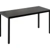Ergonomic 55"W Computer Desk, Black (CD008) Computer Desks