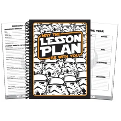 Outlet Star Wars Super Troopers Lesson Plan Book, Pack of 2 (EU-866274-2) Grade Books